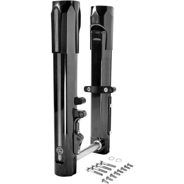Performance Machine Contrast Lower Fork Leg Single Disc Phatour 180 Wide Tire Kit