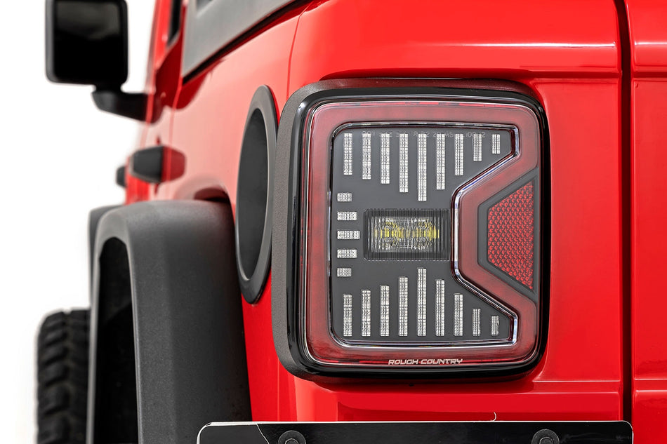 Rough Country LED Brake Tail Lights RCH5900 Jeep Wrangler FL 18-22