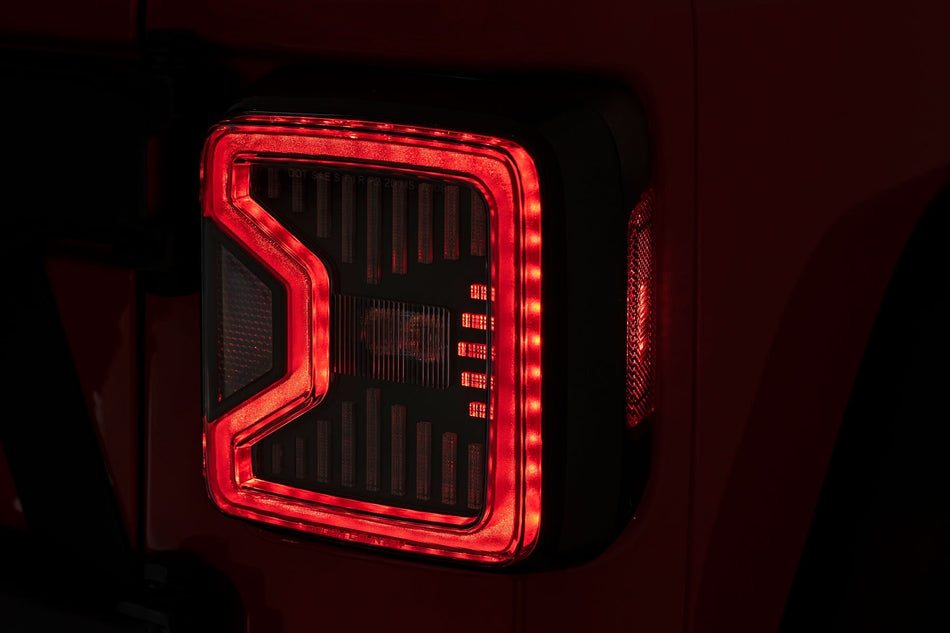 Rough Country LED Brake Tail Lights RCH5900 Jeep Wrangler FL 18-22