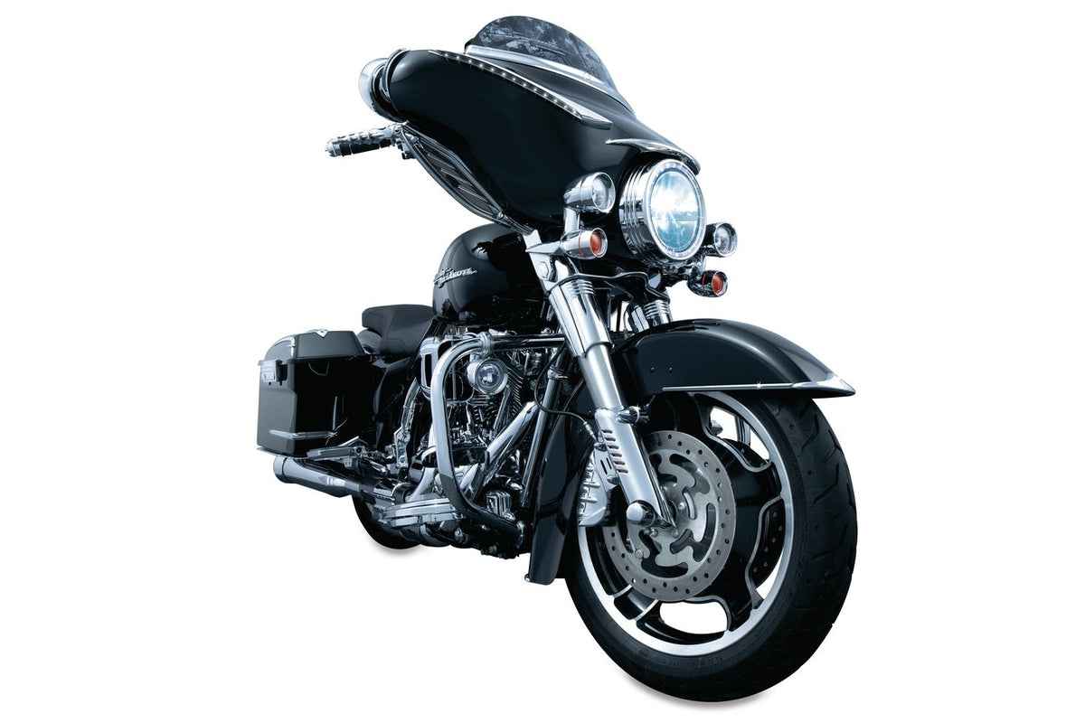 Kuryakyn 8643 Chrome Front Fender Accent (Trailing Edge) Harley FLH/T