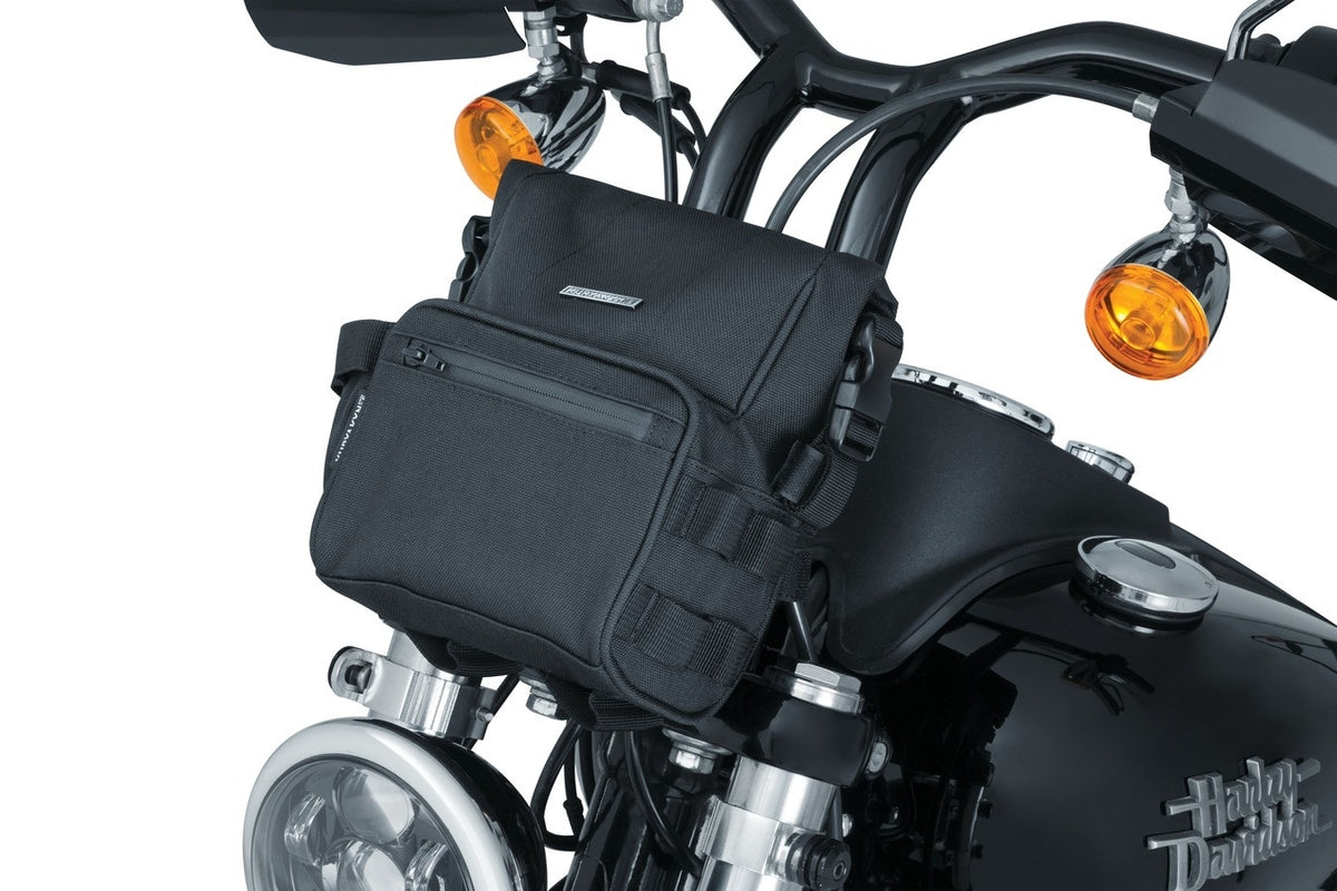 Kuryakyn 5219 Black Barrio Bag Harley Indian Victory Metric Universal