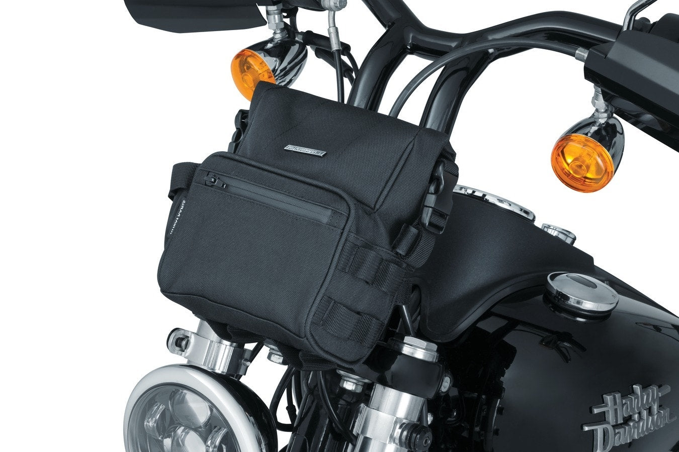 Kuryakyn 5219 Black Barrio Bag Harley Indian Victory Metric Universal