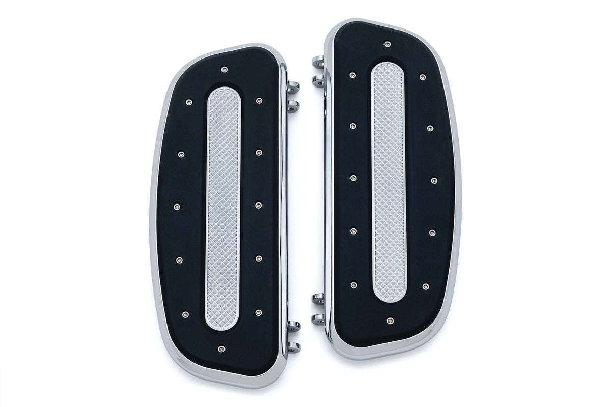 Kuryakyn Heavy Industry Chrome Complete Foot Control Kit 83-18 Harley Touring & Softail