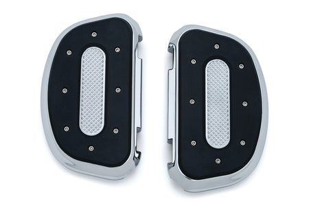 Kuryakyn Heavy Industry Chrome Complete Foot Control Kit 83-18 Harley Touring & Softail