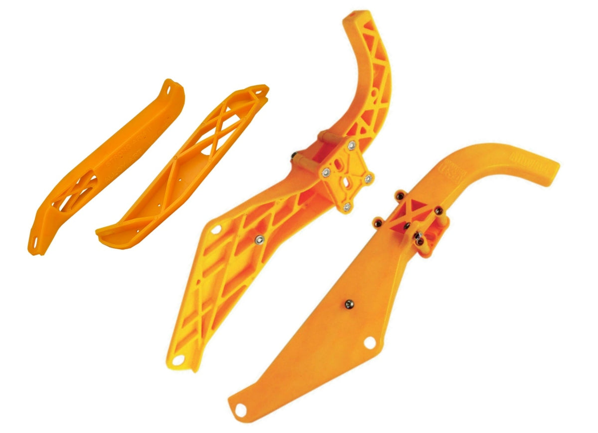 Alloy Art SAB-1 & SAB-2 Strong Arm Fairing & Speaker Support Brackets Harley FLH