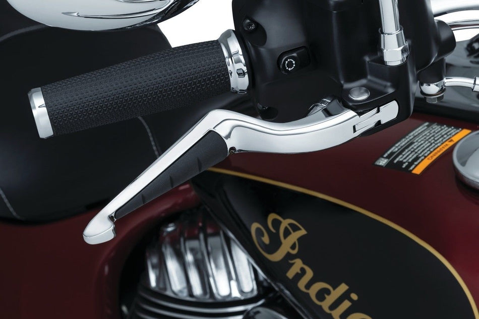 Kuryakyn 5738 Chrome ISO Ergonomic Brake & Clutch Levers 14-17 Indian Models