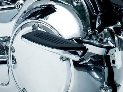 Kuryakyn Chrome Premium Mini Boards with Male Mount Adapters Harley Goldwing