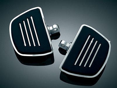 Kuryakyn Chrome Premium Mini Boards with Male Mount Adapters Harley Goldwing