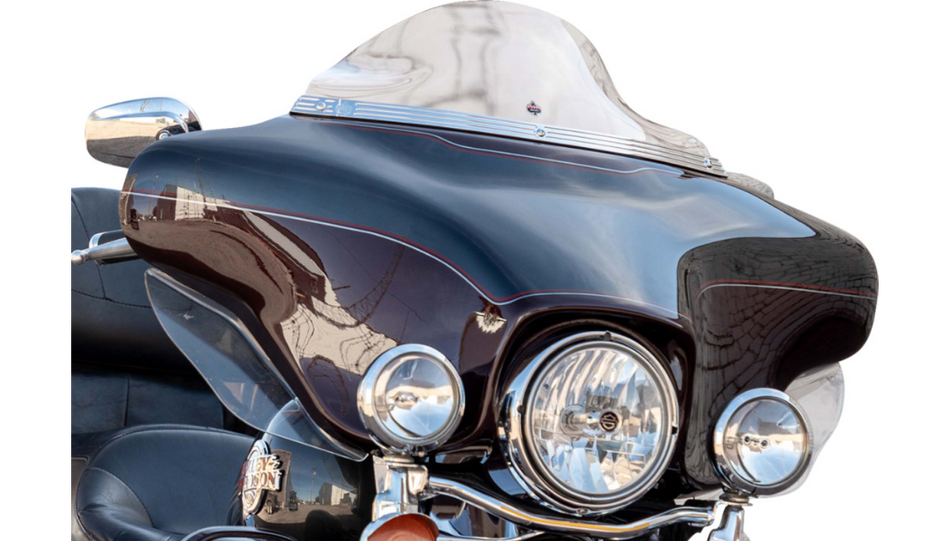 Klock Werks FLARE Batwing Windshield for Harley Touring FLH/X 96-13