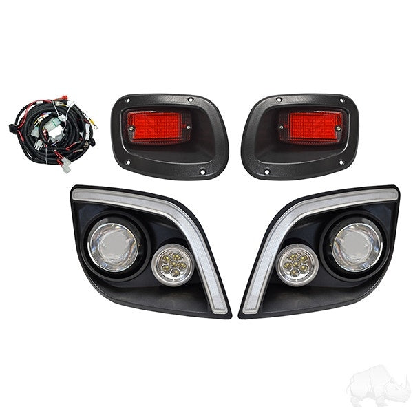 RHOX Golf Cart EZGO Express LED Light Kit w/ Accent Lights & Bluetooth Control