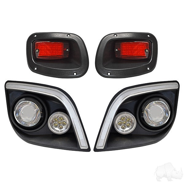 RHOX Golf Cart EZGO Express LED Light Kit w/ Accent Lights & Bluetooth Control