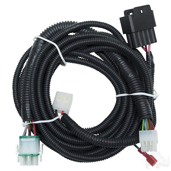 RHOX Golf Cart EZGO Express LED Headlights w/ Accent Lights & Bluetooth Control