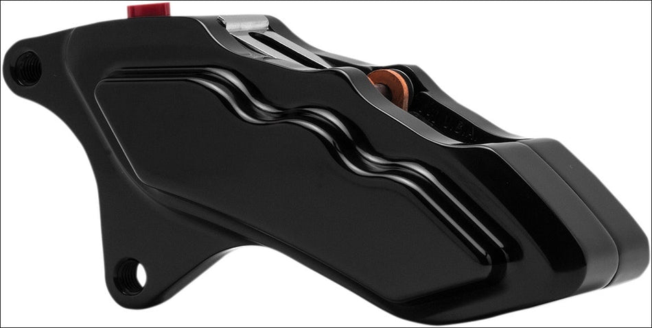 HHI Hawg Halters 6 Piston Black Left Side Caliper Harley Davidson 11.8 Dresser