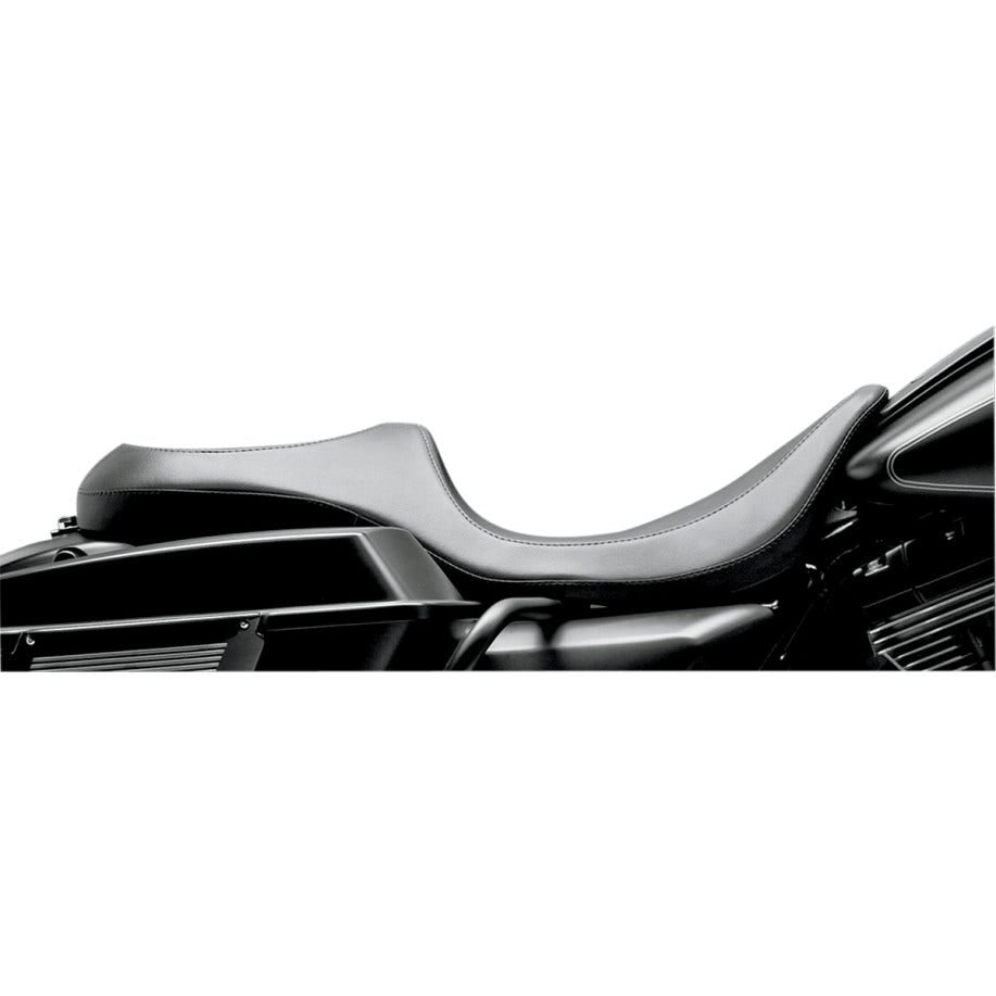 Le Pera Smooth Stitch Villain 2-Up Seat for Harley Touring FLH/T 08-15 | LK-817