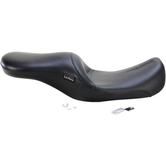 Le Pera LK-907 Sorrento 2 Up Smooth Seat Harley FLH 08-23