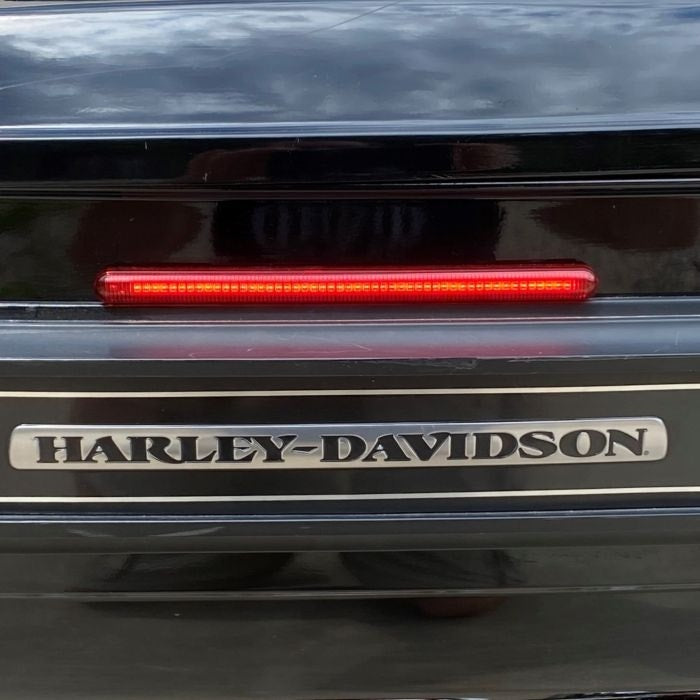 Custom Dynamics Dynamic 4.5" Red LED Light Bar Red Lens Plug & Play Universal 12V