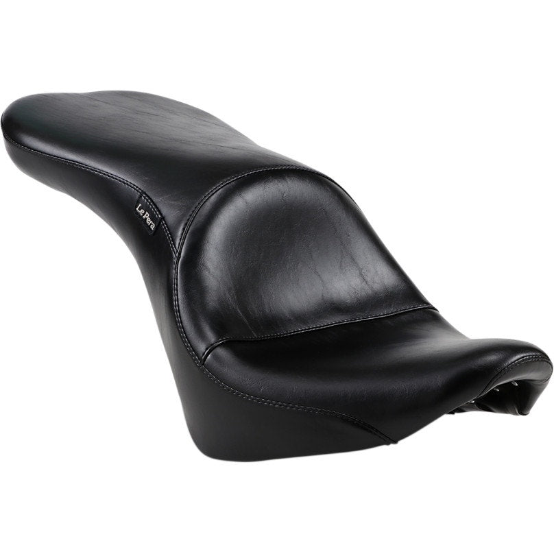 Le Pera LY-910 Black Stitched Maverick 2-UP Seat 18-23 Harley Softail