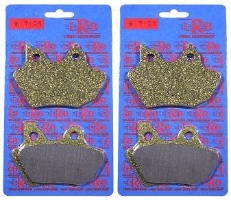 Lyndall Racing Brake Pads Gold Plus Harley 00-07 7195 2 Sets Front or Rear