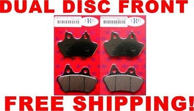 Lyndall Racing 2 Sets 7195-Z+ Front OR Rear Dual Brake Pads Z-Plus Harley 00-07