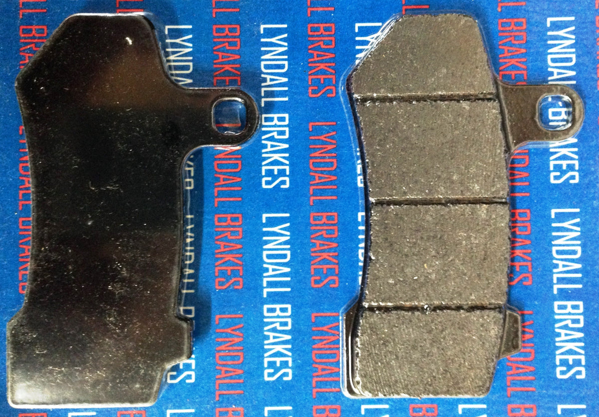 Lyndall Racing Xtreme Low Dust Series Front Brake Pads Harley Touring & V-Rod | 7254X Repl OEM 41852-08, 41852-08A, 41852-08B