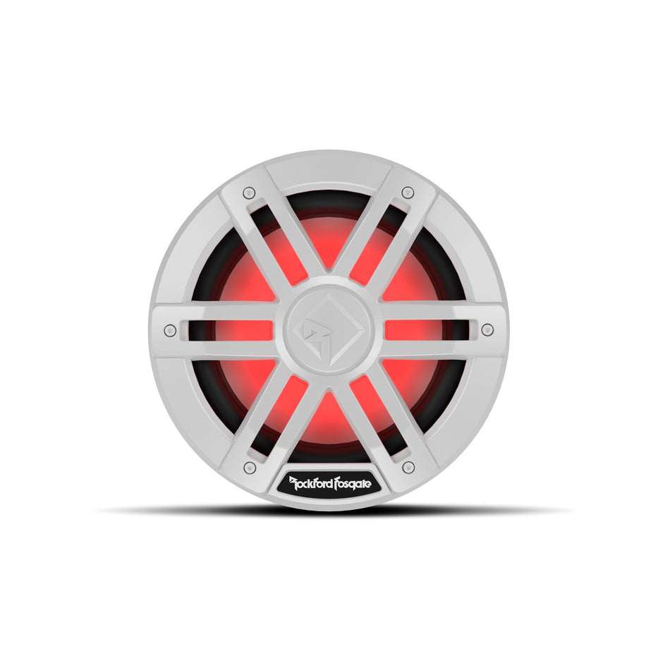 Rockford Fosgate M1D2-8 White 8" DVC 2? Color Optix Marine Subwoofer 150W