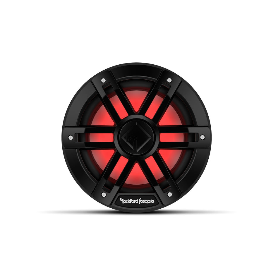 Rockford Fosgate M1D2-8B Black 8" DVC 2? Color Optix Marine Subwoofer 150W