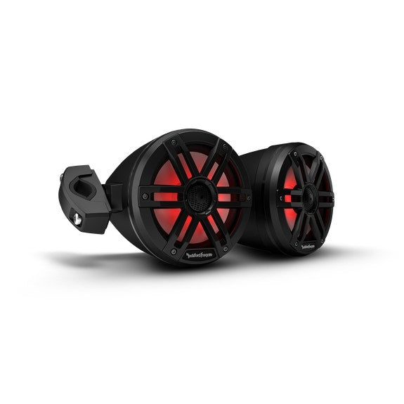 Rockford Fosgate M1 6.5 Color Optix RGB Moto-Can Speakers 300 Watt M1WL-65MB