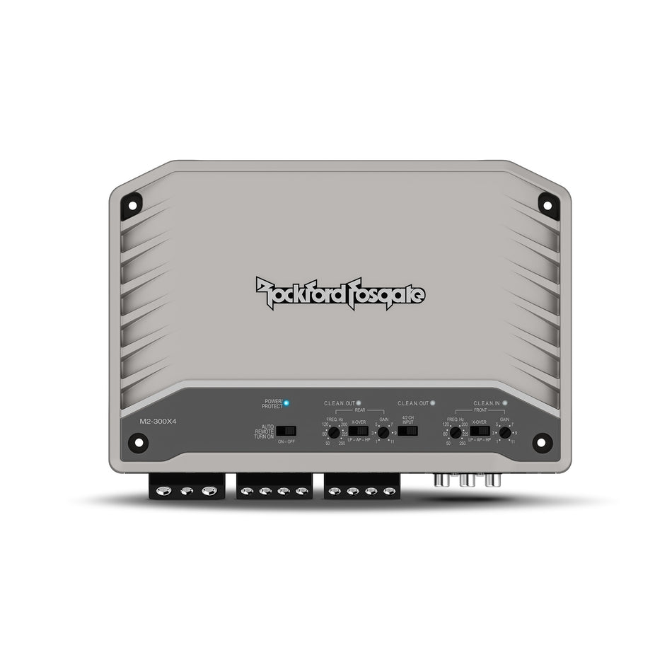 Rockford Fosgate M2-300X4 M2 300 Watt 4-Channel Element Ready Amplifier