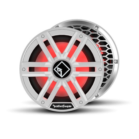 Rockford Fosgate M2 12" DVC 2Ohm Color Optix Sealed Enclosure Marine Subwoofer M2D2-12S