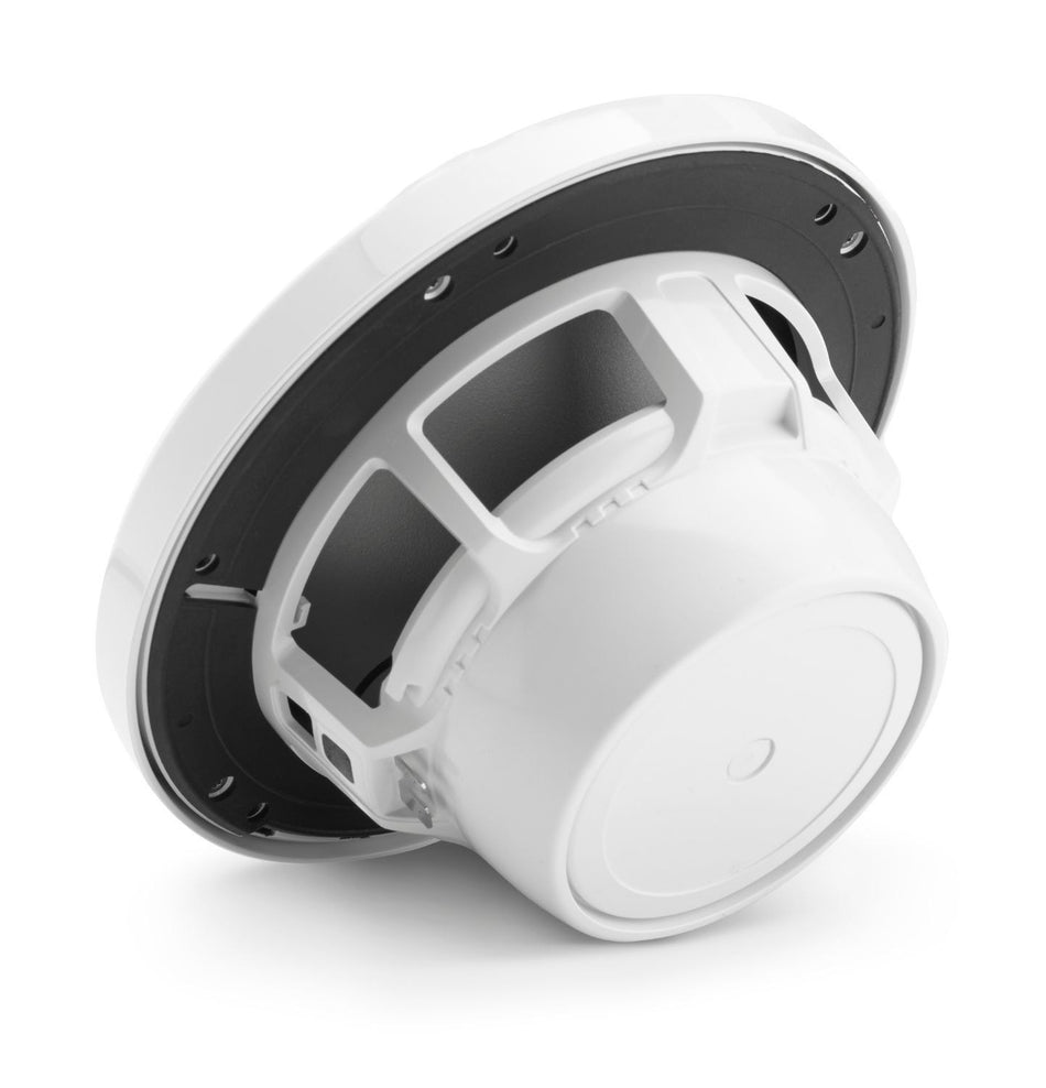 JL Audio 6.5-Inch Marine Coaxial Speakers Gloss White Sport Grille W/ RGB LED