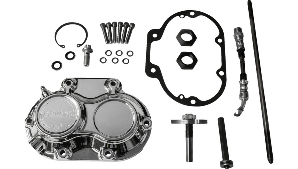Baker Function-Formed Transmission Polished Side Covers/Actuators 4 Harley 17-23