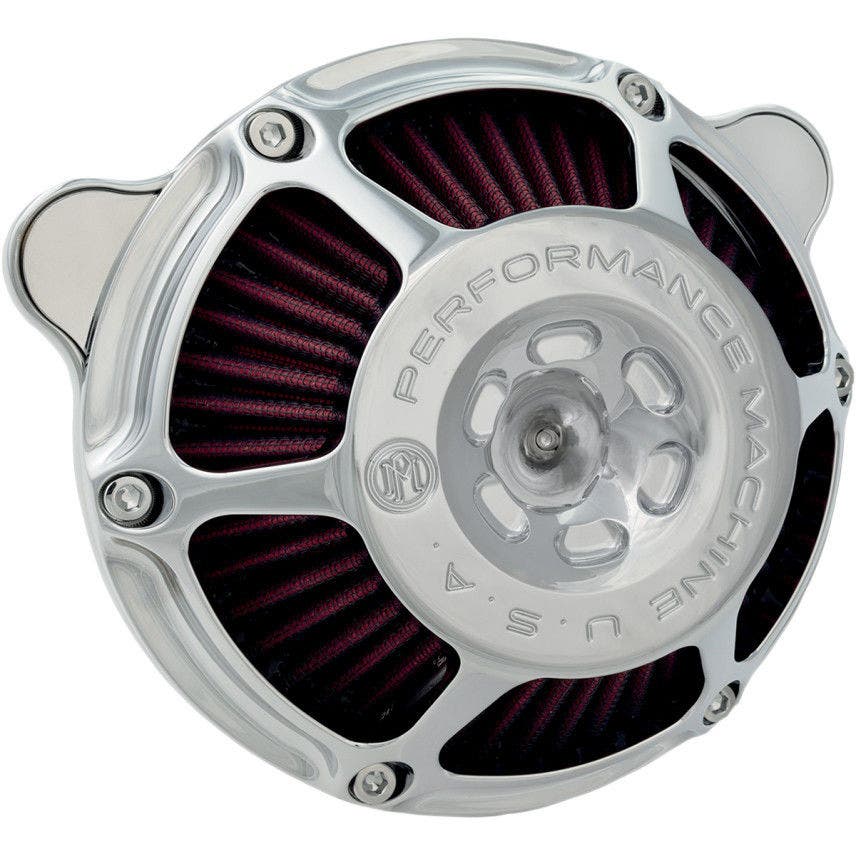 Performance Machine MaxHP Chrome Stage 1 Air Cleaner Harley Sportster 91-14 | 0206-2080-CH