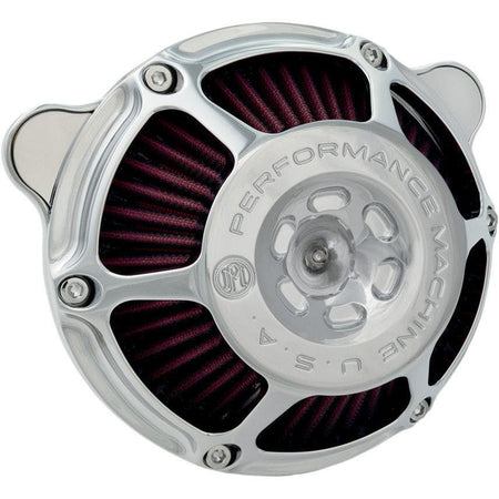 Performance Machine MaxHP Chrome Stage 1 Air Cleaner Harley Sportster 91-14 | 0206-2080-CH