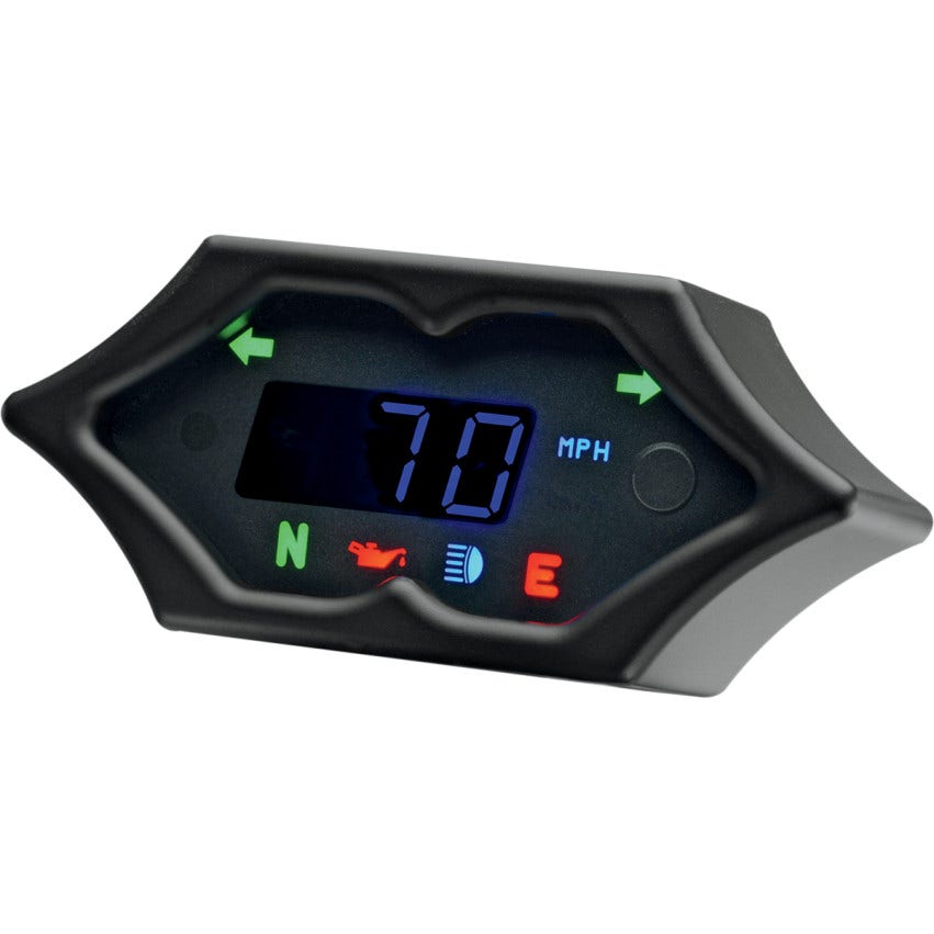 Dakota Digital MCL-5200-K Black Spike 5000 Series Speedometer Harley & Custom