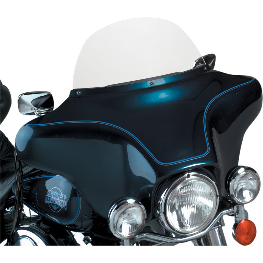 Memphis Shades 12" Clear Replacement Windshield Harley Batwing FLHT/FLHX 96-13 | MEP8120