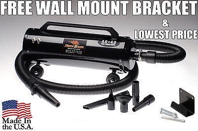 Metro Vacuum MB-3Cd Air Force Master Blaster Dryer Motorcycle Car Wall Mount