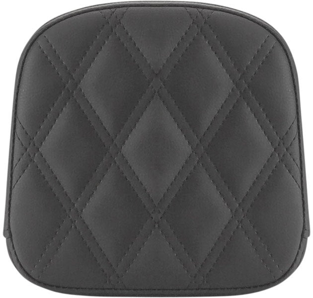 Saddlemen Black Lattice Stitched Sissy Bar Pad Harley Touring Softail 97-Up