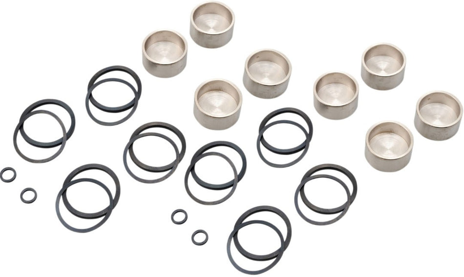 Drag Front/Rear Calipers Rebuild Kit OE Repl 44313-00 44313-01 Big Twin XL 00-07