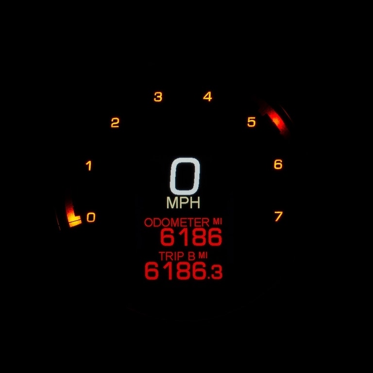 Dakota Digital MLX-3000-K Black LED MLX Series 3 3/8 Gauge Speedo Tach 94-03