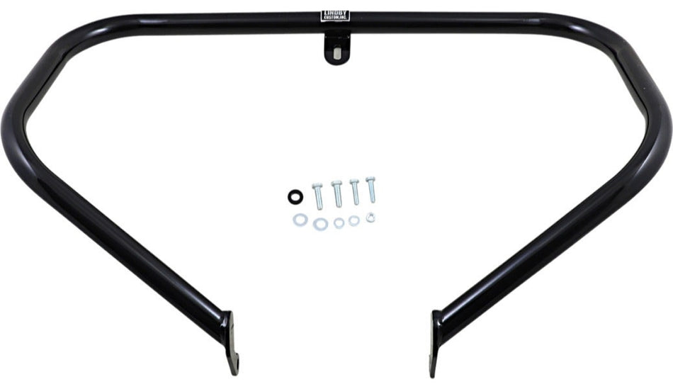 Lindby Black Unibar Steel OE Repl Highway Engine Bar Guard Harley Softail 18-Up