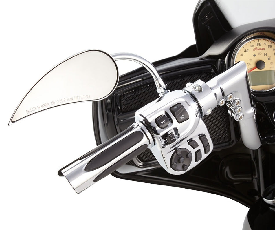 Arlen Ness I-1813 Chrome Modular Adjust. Handlebars w/ Nav 14-17 Indian Chieftan