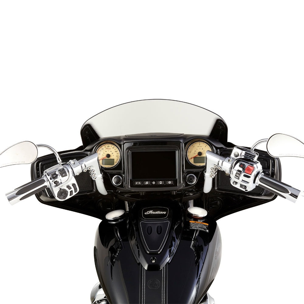 Arlen Ness I-1813 Chrome Modular Adjust. Handlebars w/ Nav 14-17 Indian Chieftan