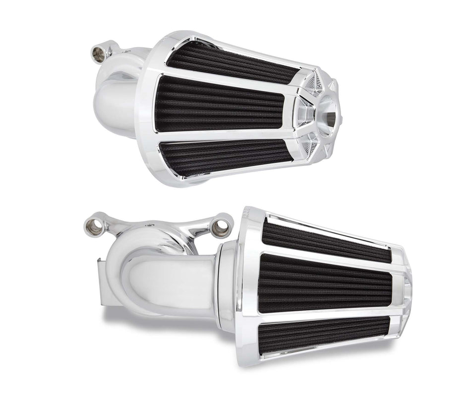 Arlen Ness Chrome Beveled Monster Sucker Air Cleaner Harley Touring TBW 08-16