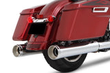 Rinehart 4.5" DBX45 Slip-On Mufflers Exhaust for Harley Touring Models