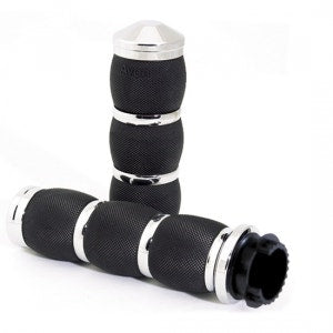 Avon MT Air Cushioned Chrome Grips for Metric Models