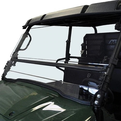 Spike MULEFXTWS1000 D-2 Lexan Full Tilting Windshield Kit Kawasaki Mule 15-Up