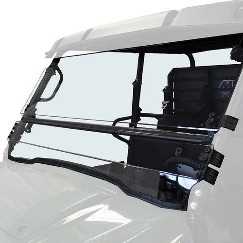 Spike MULEFXTWS1000 D-2 Lexan Full Tilting Windshield Kit Kawasaki Mule 15-Up