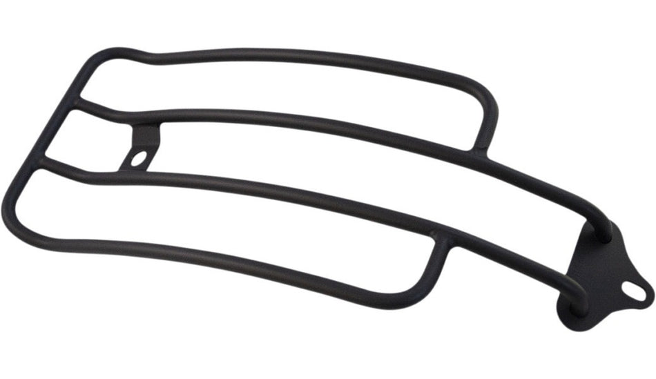 Motherwell 6" Solo Matte Black Luggage Rack 4 Harley 18-20 Softail Models