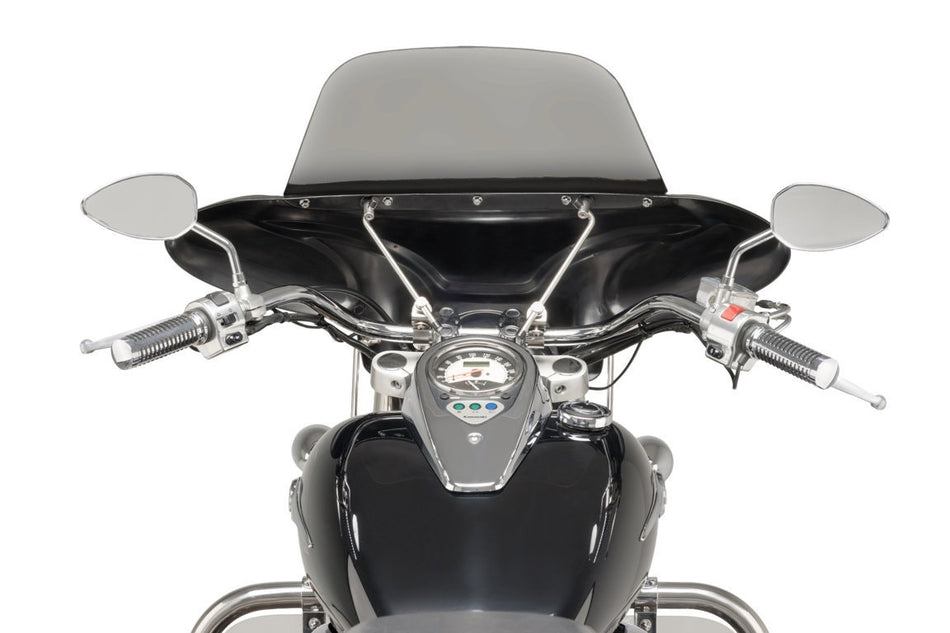 Custom Acces Batwing SML Fairing Smoke Kawasaki Vulcan Classic VN900 06-Up