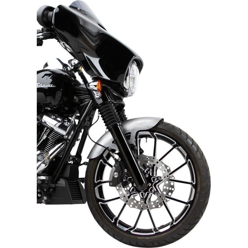 Arlen Ness 06-730 Pro Short Natural Front Fender 19" Wheel 14-19 Harley Touring